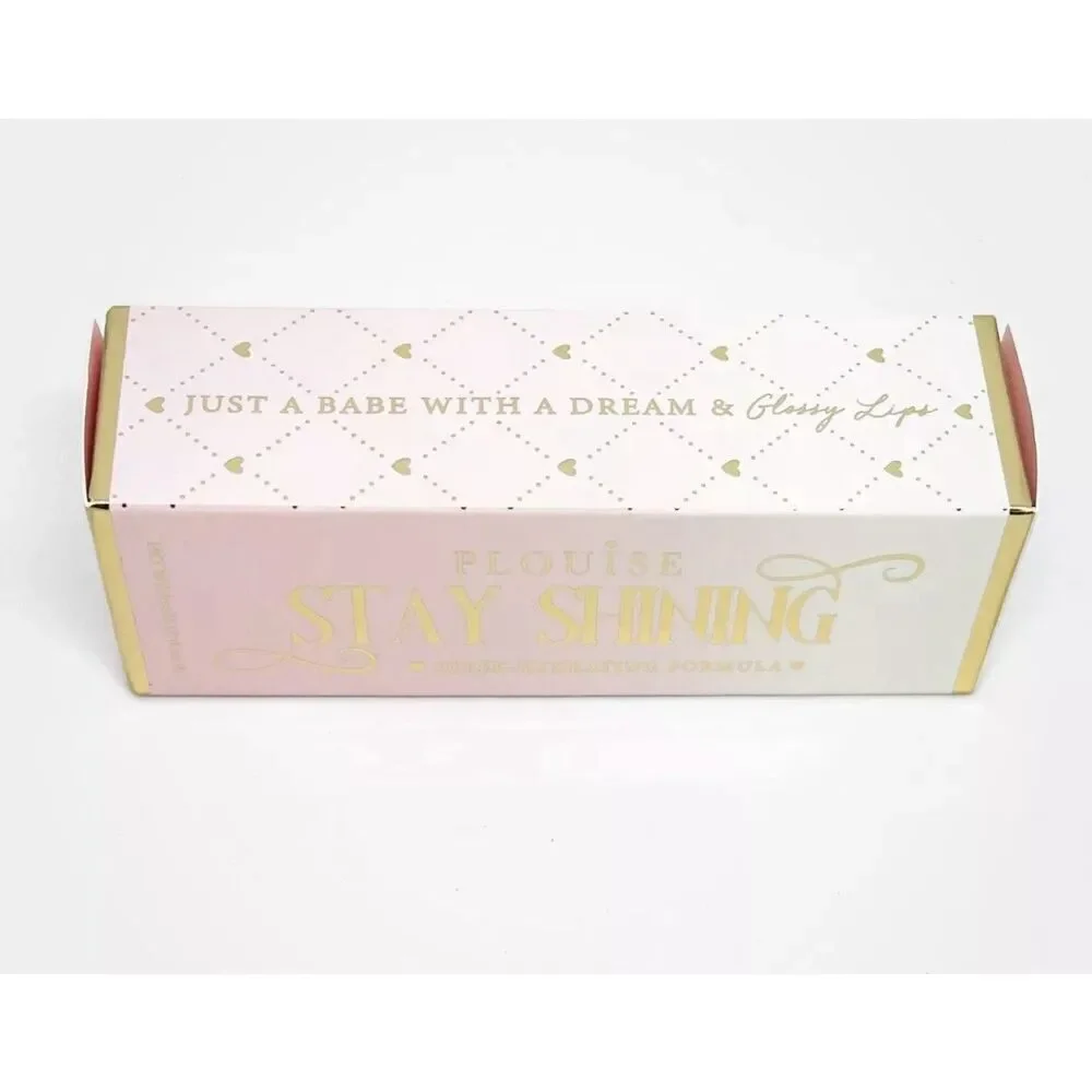 P.Louise Stay Shining Crown Lip Oil FROSTED KISSES Brand New In Box
